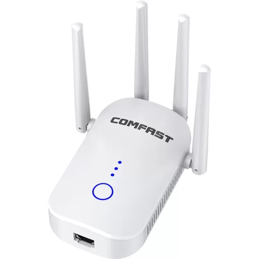 COMFAST 1200Mpbs Internet/WiFi Repeater CF-WR758AC, Dual Band 5GHz/2.4GHz