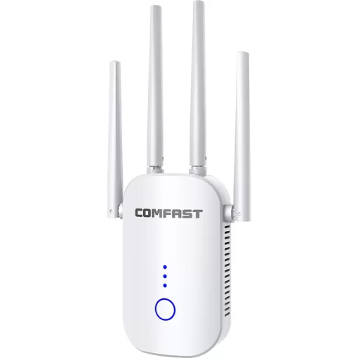 COMFAST 1200Mpbs Internet/WiFi Repeater CF-WR758AC, Dual Band 5GHz/2.4GHz