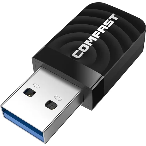 COMFAST CF-812AC 1300Mbps, 2.4G/5G Dual Band Wireless Network  Adapter