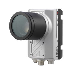 NEON-2000-JT2-X AI smart camera front view with Jetson TX2 and global shutter sensor