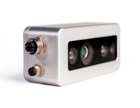 FRAMOS D435e depth camera mounted for 3D vision and depth sensing applications