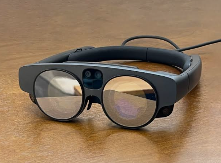 Magic Leap 2 smart glasses 256GB front view AR headset with dual lenses