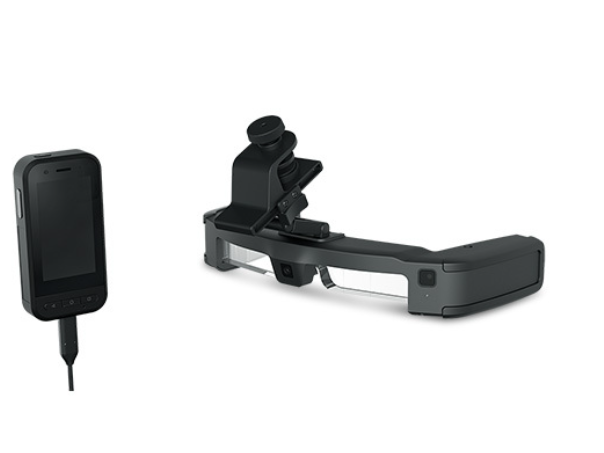 Moverio BT-45CS AR Smart Glasses controller with built-in 13MP camera for capturing images