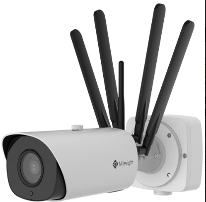 2MP network camera side profile showing rugged outdoor housing IP67