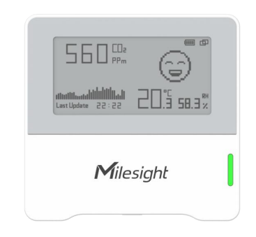 IAQ monitoring sensor indoor air quality device with LoRaWAN wireless connectivity for smart environments