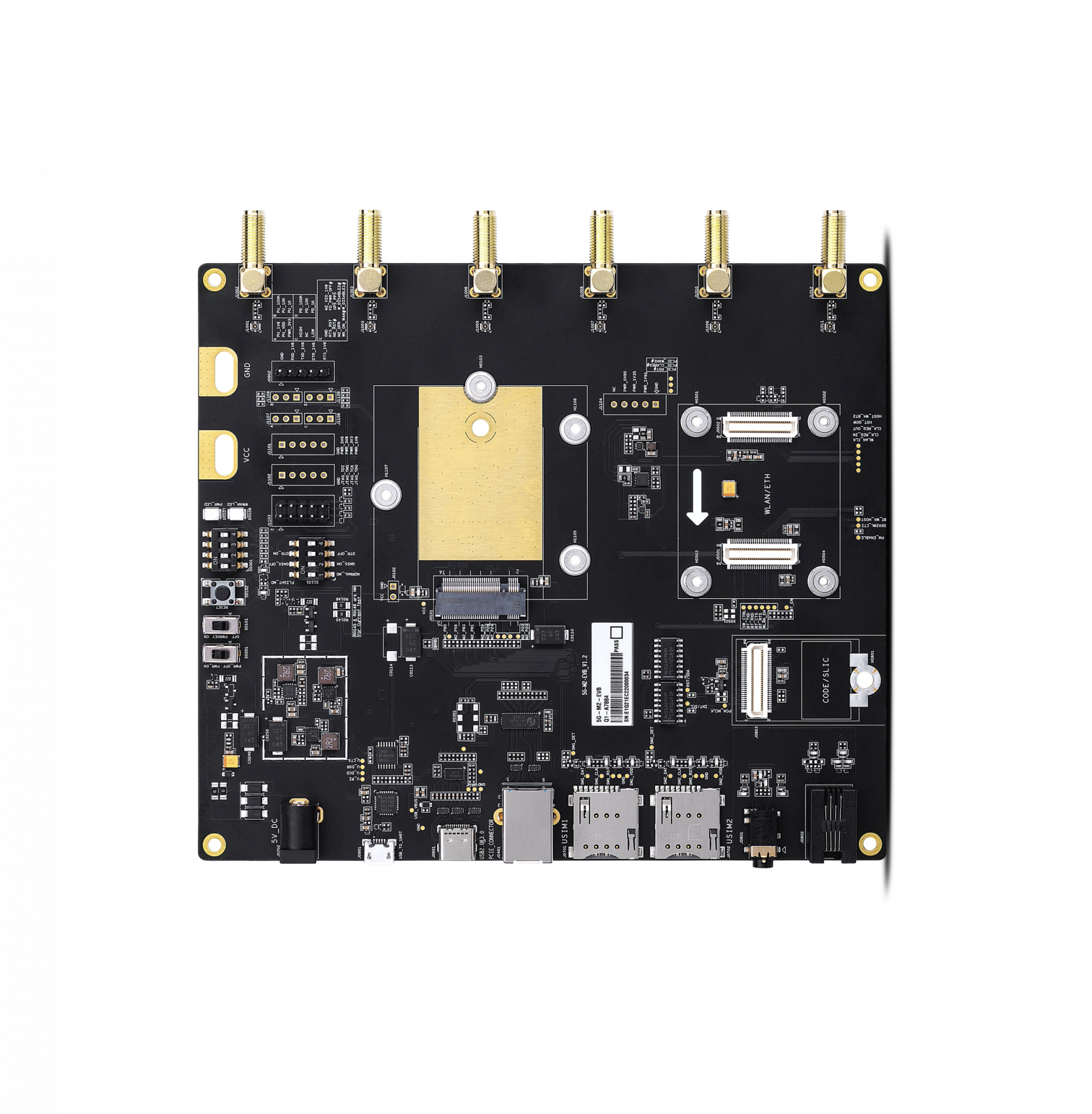 Quectel 5G-M2 EVB kit, Development kit