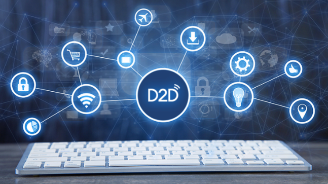 IoT controller digital and analog I O ports close up detail