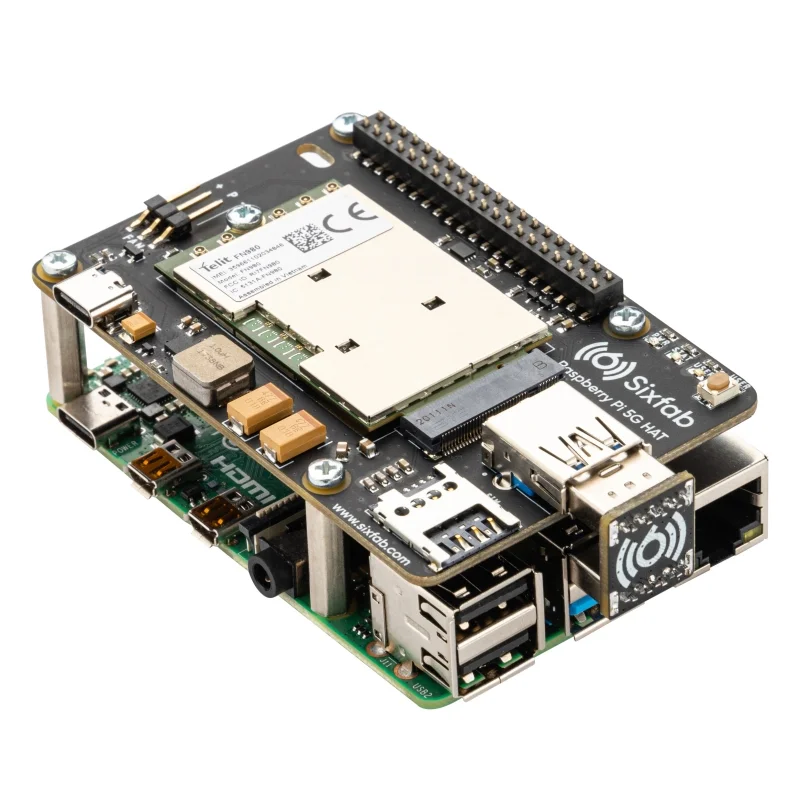 Sixfab 5G Development Kit for Raspberry Pi