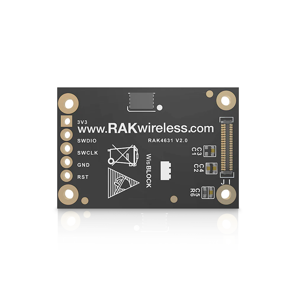 RAK4631-R WisBlock LPWAN Module, nRF52840 & SX1262 w/ RUI3