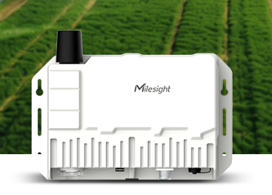 SG50 solar LoRaWAN gateway pole mounted for remote IoT network coverage