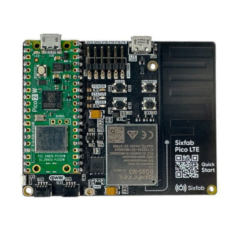 Sixfab Pico LTE Raspberry Pi Cellular HATs