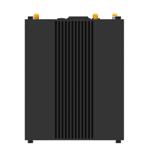 Industrial Robustel LG5100 gateway with 4G LTE and DIN rail mounting