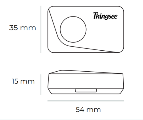 Distance measurement sensor with 40mm to 4000mm range