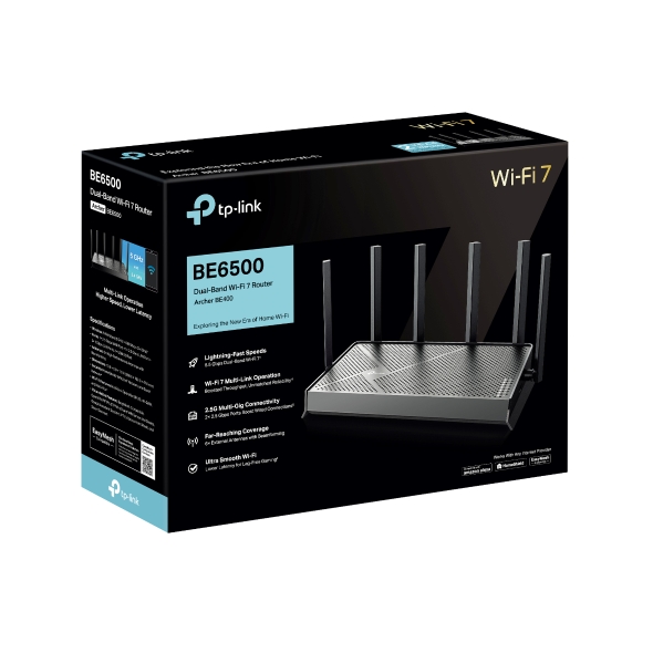 Tp-link Archer BE400 Dual-Band Wi-Fi 7 Router