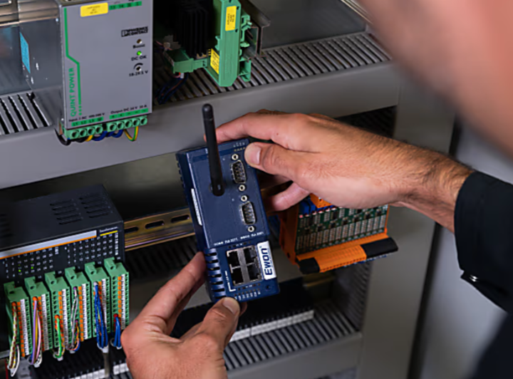 Industrial VPN Gateway for IIoT Data Monitoring DIN Rail