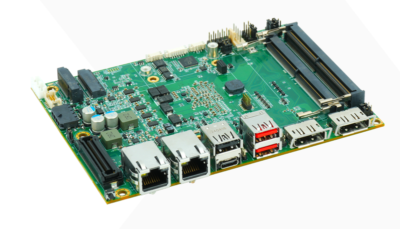 Kontron 3.5 inch single board industrial PC with Intel Core Ultra CPU and dual LAN ports