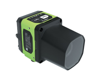 VS70 smart vision sensor side profile with aluminum housing