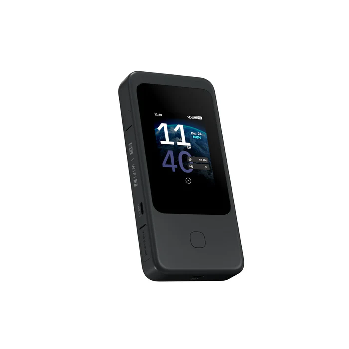 GL.iNet Mudi 7 (GL-E5800), 5G NR Tri-band Wi-Fi 7 Travel Router