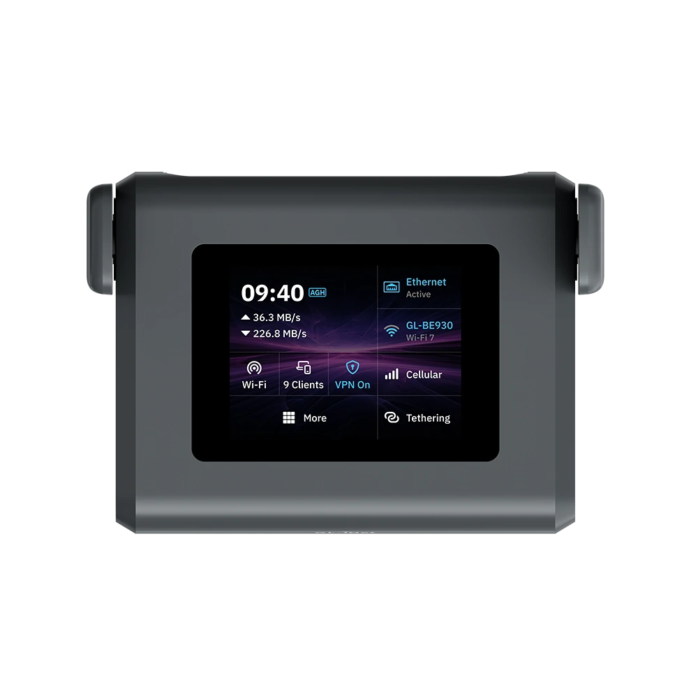 GL.iNet Meet Slate 7 Pro Tri-band Wi-Fi 7 Travel Router