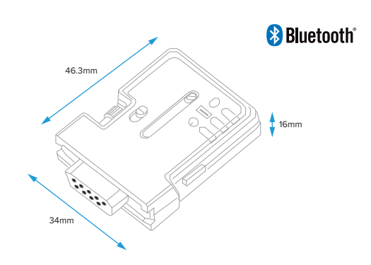 LM Technologies Bluetooth 5.0 Serial Adapter Controller