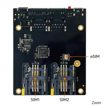 Quectel RM500 Series 5G Module M.2 to USB 3.0 Adapter with Two Ethernet Ports