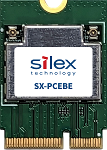 Silex Technology Wi-Fi 7 plus Bluetooth® Combo Module  SX-PCEBE