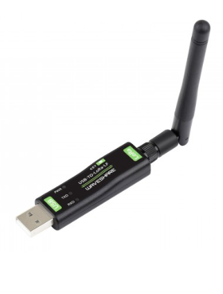WAVESHARE USB to LoRa module SX1262 with antenna for long range data transfer
