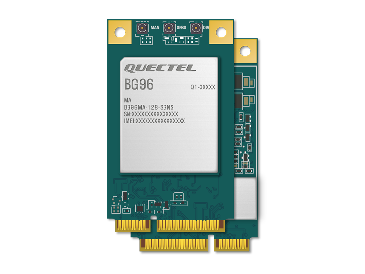 Quectel LPWA BG96 Cat M1/NB1/EGPRS Mini PCIe