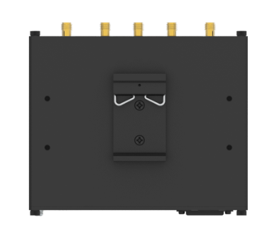 Robustel R5020 dual SIM 5G router side angle aluminum housing design
