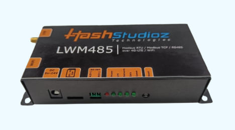 RS-485 IoT gateway IP65 enclosure designed for rugged industrial mounting and network use