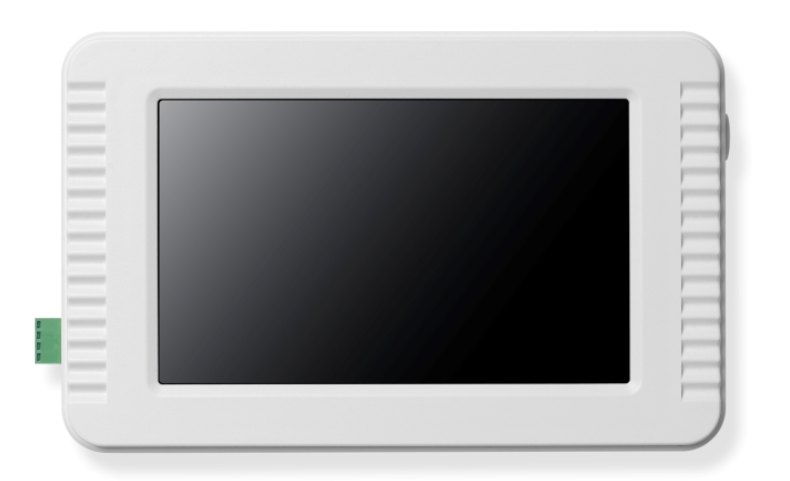 DRAGINO LA66 LoRaWAN module integrated with ESP32 inside a 5 inch HMI touch display unit