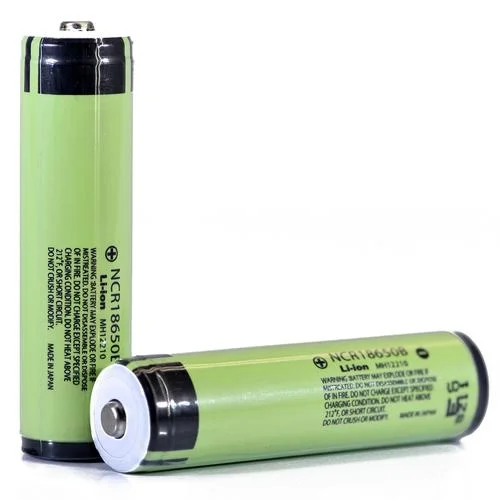 Sixfab Panasonic NCR 18650B Protected Button Top Battery