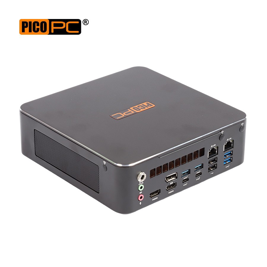 PICOPC® Firewall Router Intel N6005 16GB/128GB 3x2.5GbE WiFi6 Dual Intel® 10Gig SFP+ Fiber