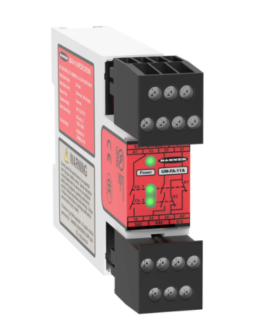 BANNER UM-FA-11A safety relay 24V universal input industrial module