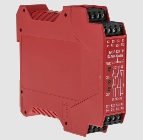 Guardmaster 440R-N23132 safety relay wiring terminals and compact 22.5mm housing