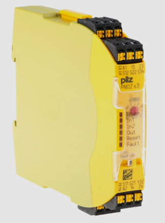 UE410-MU3T5 safety relay module side profile 17.5mm slim width