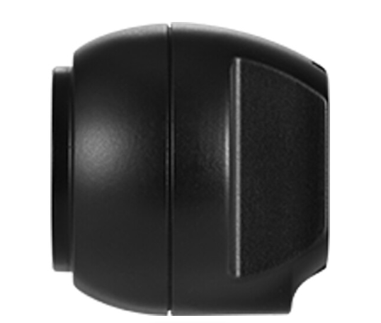 Gemini 335L depth camera side angle showing ports and mount