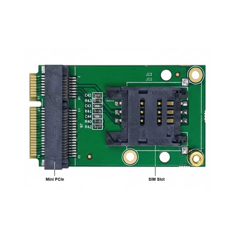 Mini PCIe to Mini PCIe Adapter Card Slot 3G/4G WWAN Module - main image