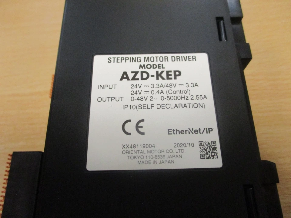 Oriental Motor  AZD-KEP, AZ Series EtherNet/IP™ Compatible Driver (24/48 VDC)
