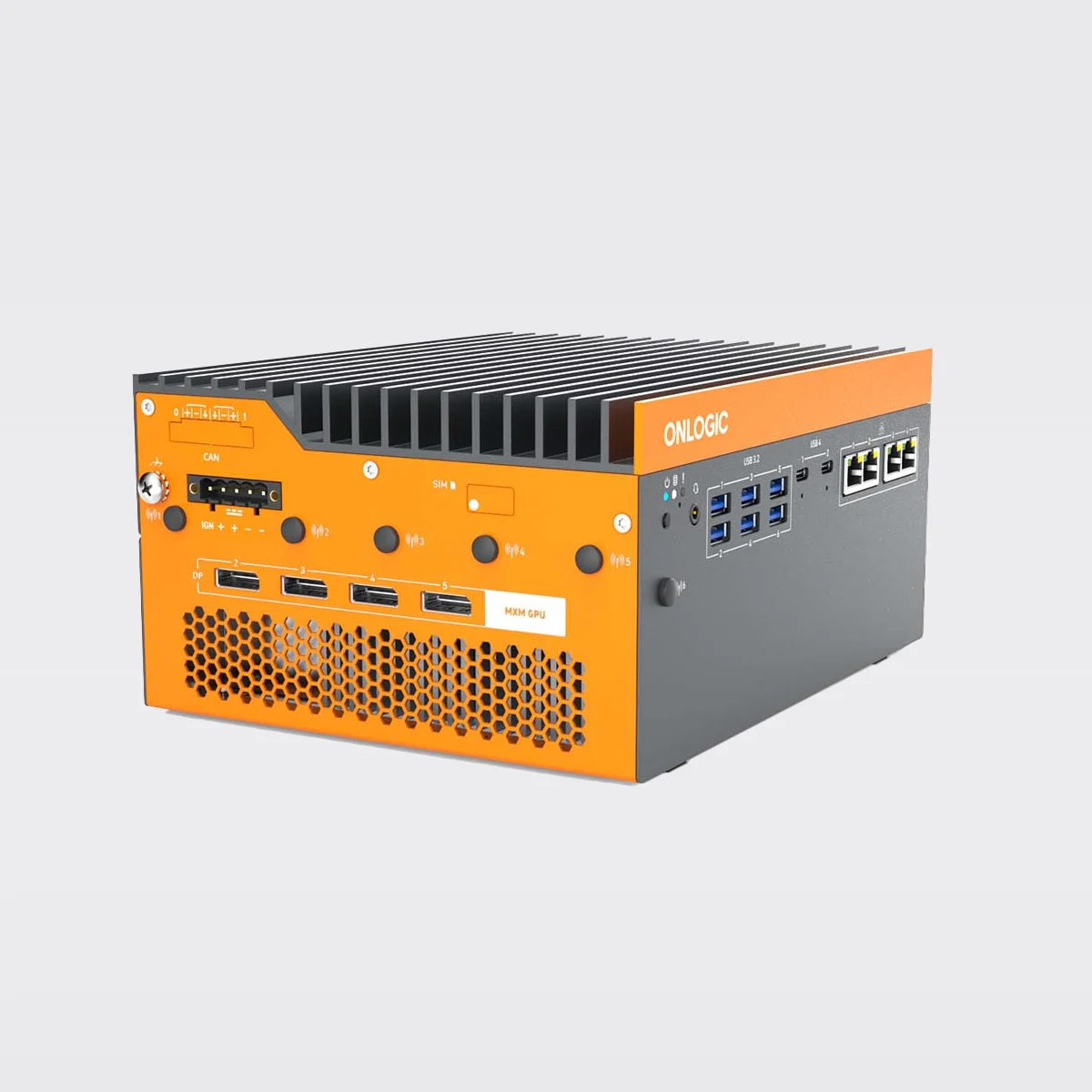 OnLogic Karbon 525 Rugged Fanless Industrial Computer
