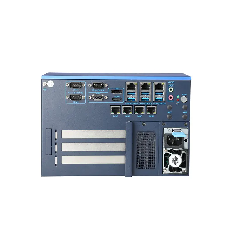 SINSMART Intel 12/13th Gen Fanless PC i3/i5/i7 64GB Win/Linux 750W GPU Support