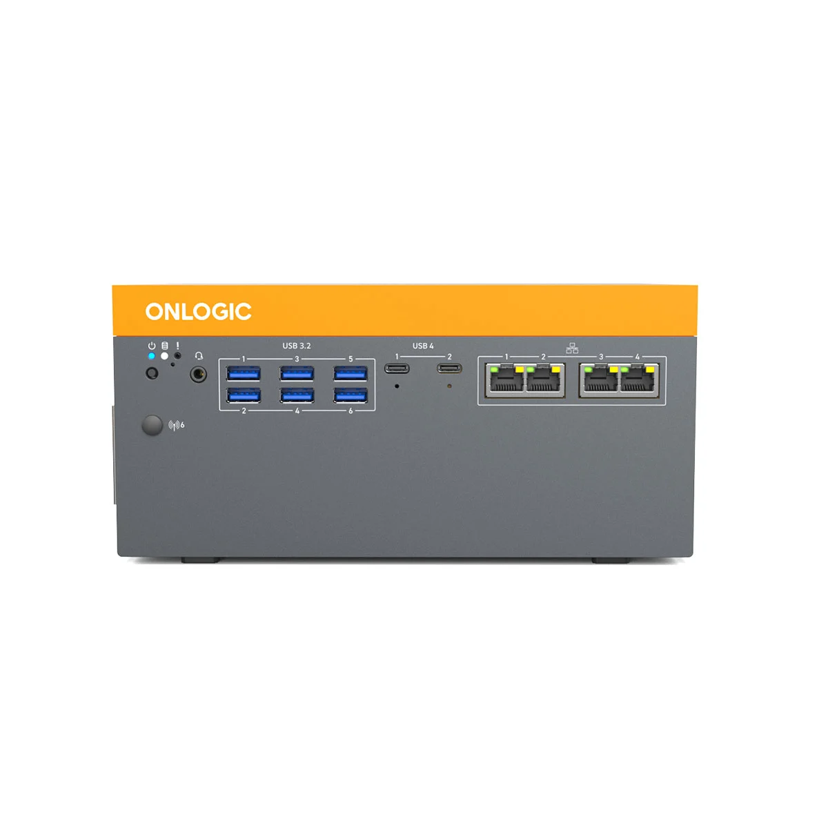 OnLogic Karbon 524 Rugged Fanless Industrial Computer with GPU/PCIe Expansion
