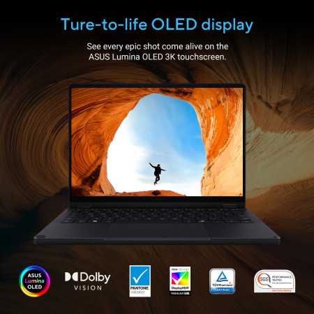 ASUS ProArt PX13 Ryzen AI Max+ laptop in tablet mode image