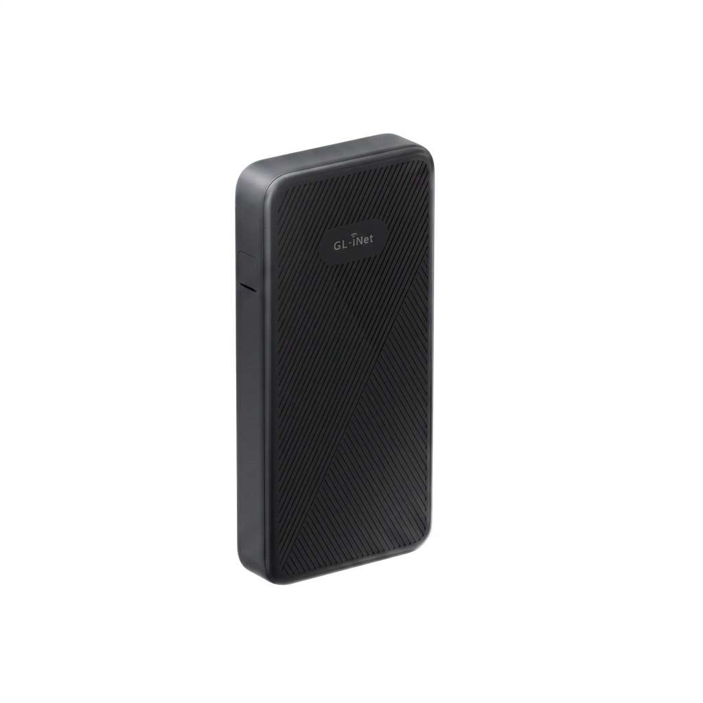 GL.iNet Mudi 7 US version tri-band Wi-Fi 7 portable router close up