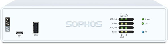 Sophos XGS 88, 9.9Gbps 2nd Gen Network Security Appliance