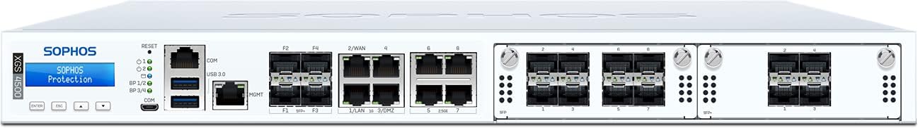 Sophos XGS 4500, 80 Gbps 1U rackmount 30 Gbps NGFW, Firewall Security Appliance