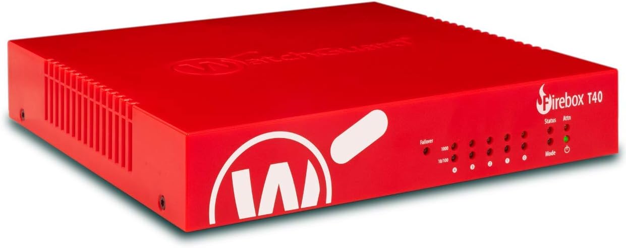 WatchGuard Firebox T40 3.4Gbps Network Security Appliance
