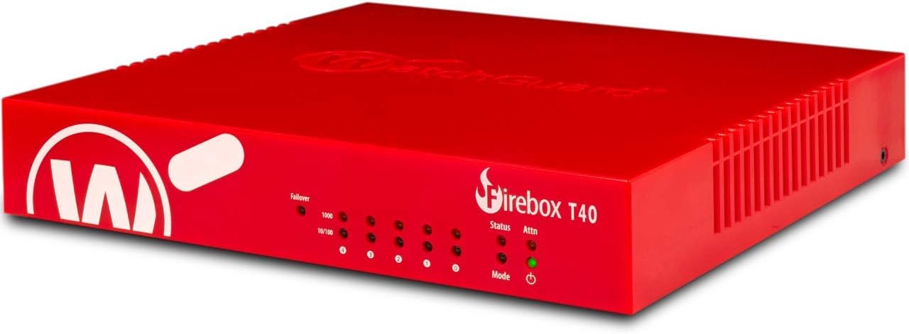 WatchGuard Firebox T40 3.4Gbps Network Security Appliance
