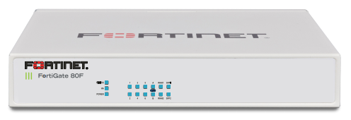 Fortinet FortiGate-80F Next-Generation Firewall 8xGE RJ45, 2xShared Media Ports