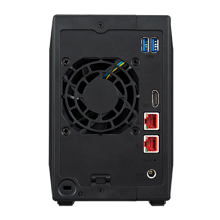 Asustor AS5402T 2-Bay NAS Network Storage Enclosure, Gaming Inspired NAS